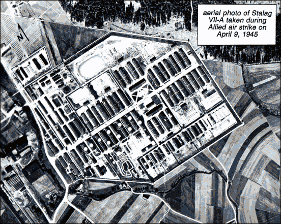 Aerial view of Stalag VII A