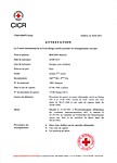 Attestation du CICR Attestation du CICR